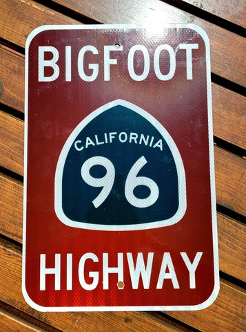 96 BIGFOOD HIGHWAY znak drogowy