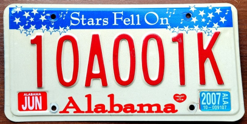 Alabama - nr 001