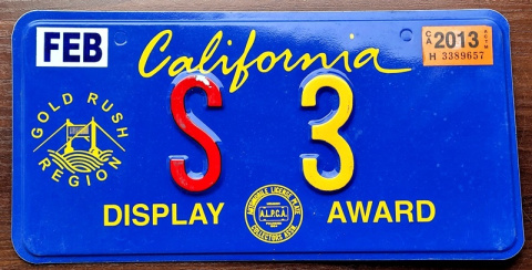 California 2013 - okolicznościowa