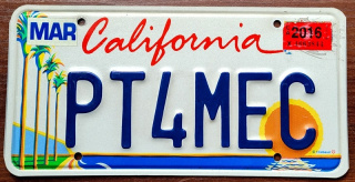 California 2016 - unikatowa