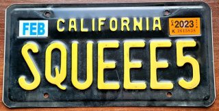 California 2023 - personalna