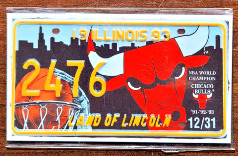 Magnes -ILLINOIS - Chicago Bulls Magnes -ILLINOIS - Chicago Bulls