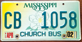 Mississippi 2002 - CHURCH BUS