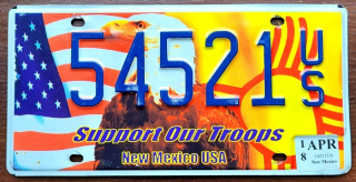 New Mexico 2021 - Support Our Troops