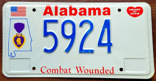 Alabama PURPUROWE SERCE