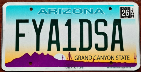 Arizona sticker do 2026 Arizona sticker do 2026