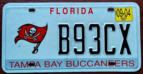 Florida 2004 - Tampa Bay Buccaneers NFL Florida 2004 - Tampa Bay Buccaneers NFL
