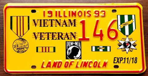 Illinois 1993 - Vietnam Veteran Illinois 1993 - Vietnam Veteran