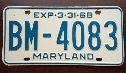 Maryland 1968 Maryland 1968