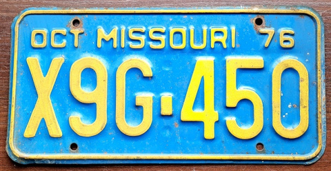 Missouri 1976 Missouri 1976