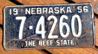 Nebraska 1956 - ładna patyna