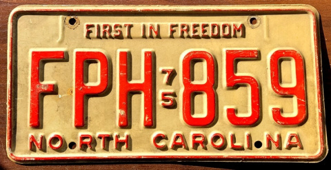 North Carolina 1975 North Carolina 1975