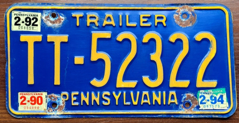 Pennsylvania 1992/94 Pennsylvania 1992/94