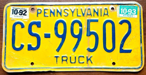 Pennsylvania 1992/93
