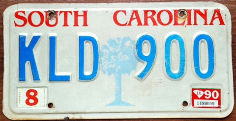 South Carolina 1990