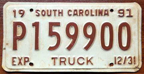 South Carolina 1991 South Carolina 1991