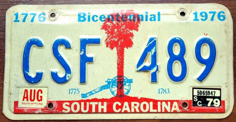 South Carolina 1976/79 South Carolina 1976/79