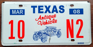 Texas - Antique Vehicle