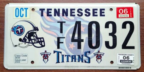 Tennessee 2006 - TITANS NFL