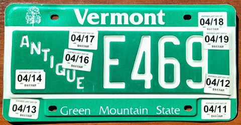 Vermont 2013/19 - ANTIQE CAR Vermont 2013/19 - ANTIQE CAR