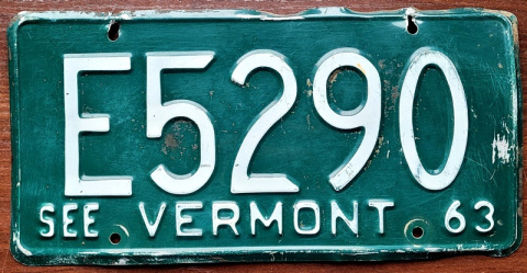 Vermont 1963 Vermont 1963