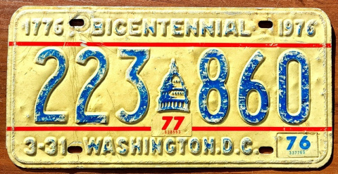 Washington DC 1976 Washington DC 1976
