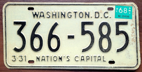 Washington DC 1968