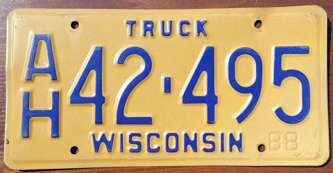 Wisconsin 1988 Wisconsin 1988
