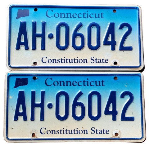 Connecticut para - tablice z USA