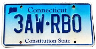 Connecticut - tablica z USA