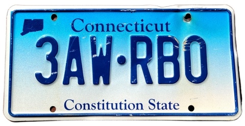 Connecticut - tablica z USA