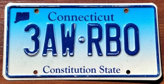 Connecticut - tablica z USA