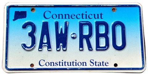 Connecticut - tablica z USA