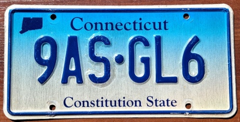 Connecticut - tablica z USA