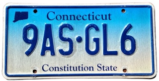 Connecticut - tablica z USA