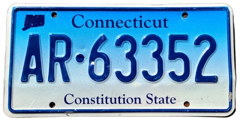 Connecticut - tablica z USA