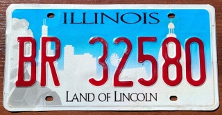 Illinois - tablica z USA