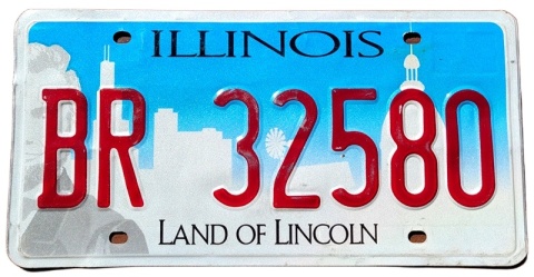 Illinois - tablica z USA