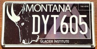 Montana - tablica z USA