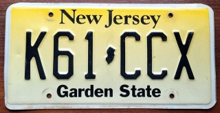 New Jersey - tablica z USA