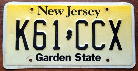 New Jersey - tablica z USA