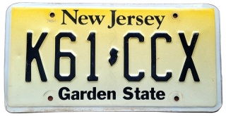 New Jersey - tablica z USA