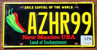 New Mexico - tablica z USA