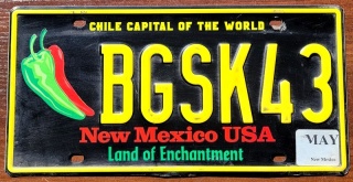 New Mexico - tablica z USA