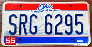 Ohio - tablica z USA