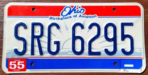Ohio - tablica z USA