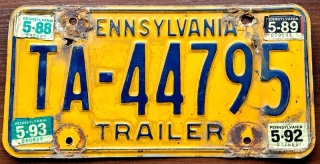 Pennsylvania 1988/93