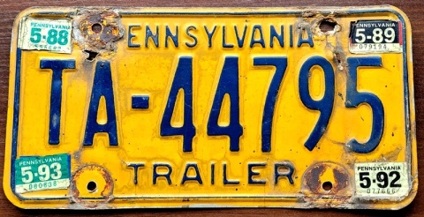 Pennsylvania 1988/93