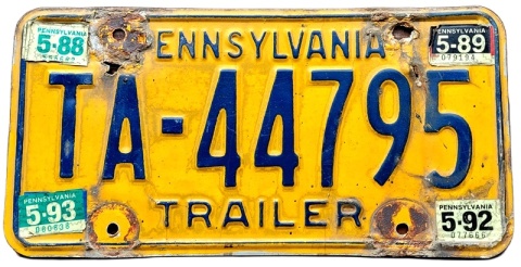 Pennsylvania 1988/93
