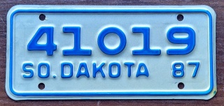 South Dakota 1987 - motocyklowa